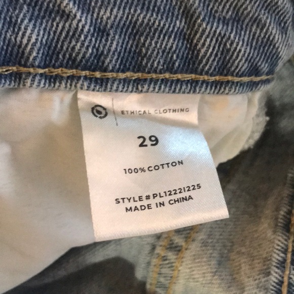 NWT PTCL High Rise Wide Leg Jeans 29 - Picture 8 of 10